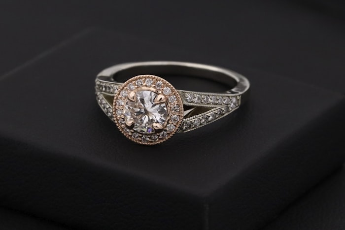 Rose Gold Diamond Ring